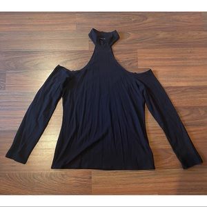 Express Cold Shoulder Top
